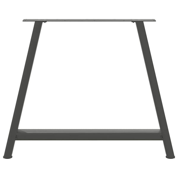 Antrasiitti sohvapöydän jalat a-muotoiset Karoi 90x(72-73)cm (2 kpl)