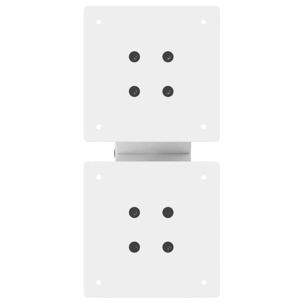 Valkoinen sohvapöydän jalat x-muotoiset Pantil 40x(30-31)cm (2 kpl)