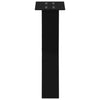 Musta sohvapöydän jalat x-muotoiset Pantil 28x(42-43)cm (2 kpl teräs)