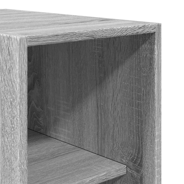 Vaatekaappi harmaa Sonoma 30x50x200 cm tekninen puu