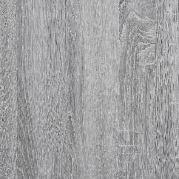 Vaatekaappi harmaa Sonoma 100x50x200 cm tekninen puu