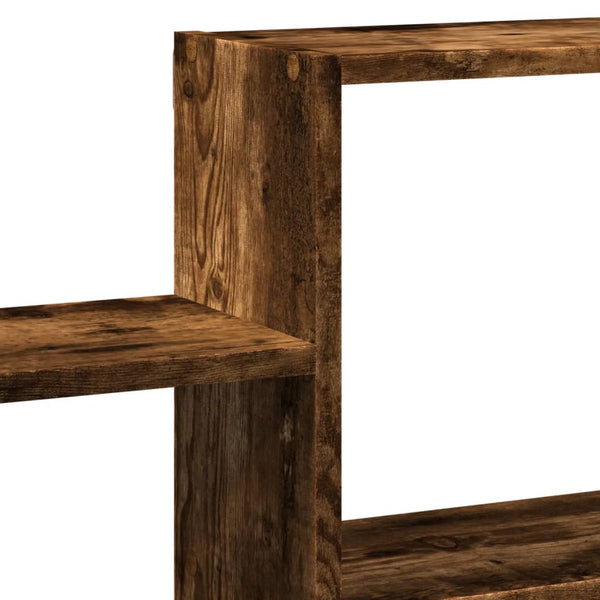 Seinähylly savutammi 96x18x60 cm tekninen puu