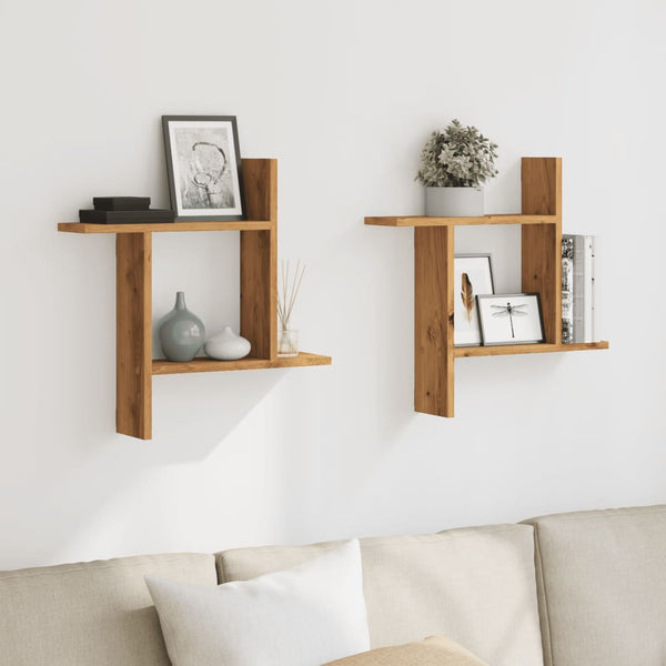 Artesaani tammi kasvitelineet Eviz 50x12x50cm (2 kpl puinen)
