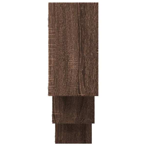 Ruskea seinähylly Soltut 159x18x66cm (puinen)