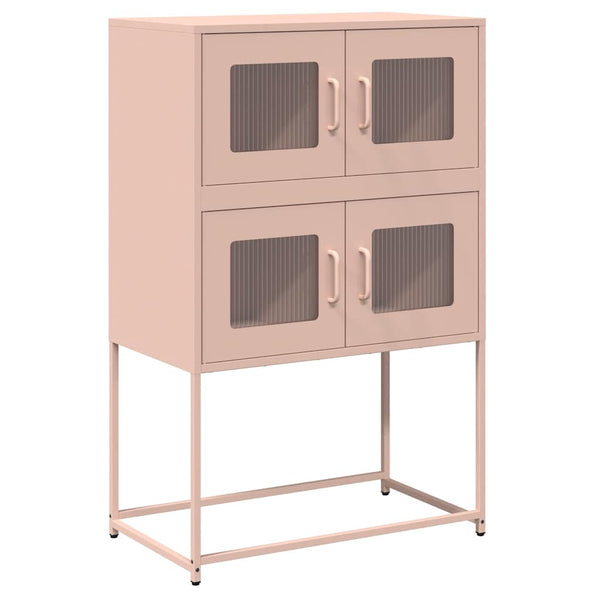 Pinkki highboard Elmar 68x39x107cm (teräs)