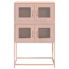 Pinkki highboard Elmar 68x39x107cm (teräs)