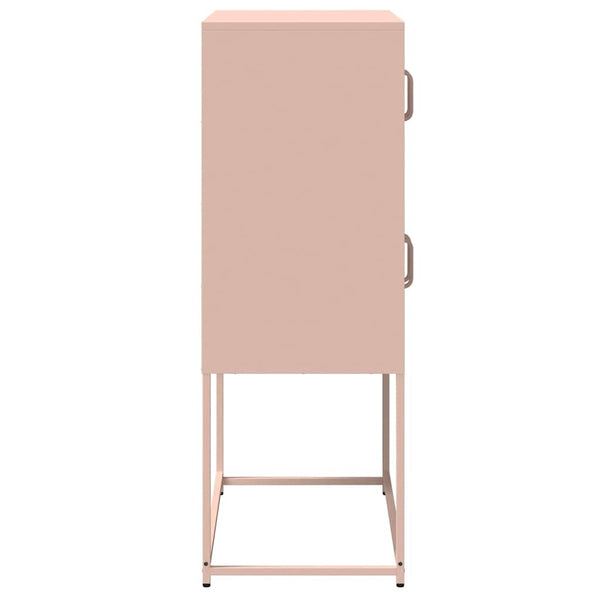 Pinkki highboard Elmar 68x39x107cm (teräs)