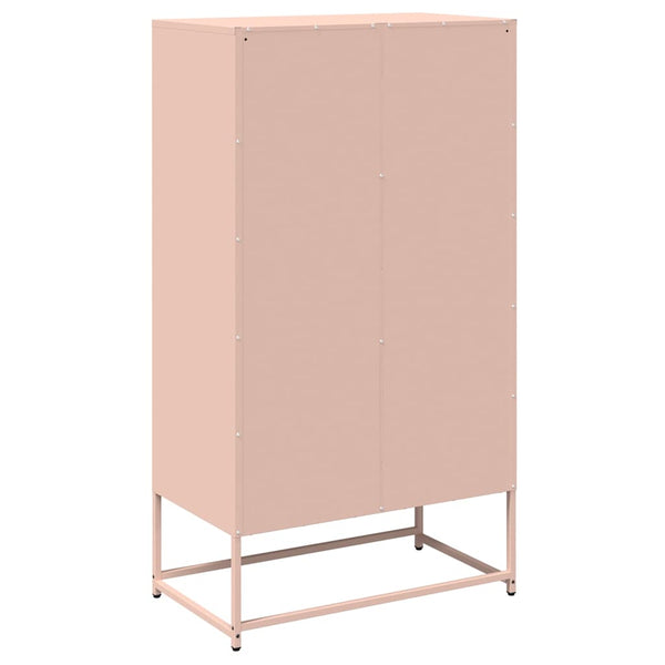 Pinkki highboard Elmar 68x39x123cm (teräs)