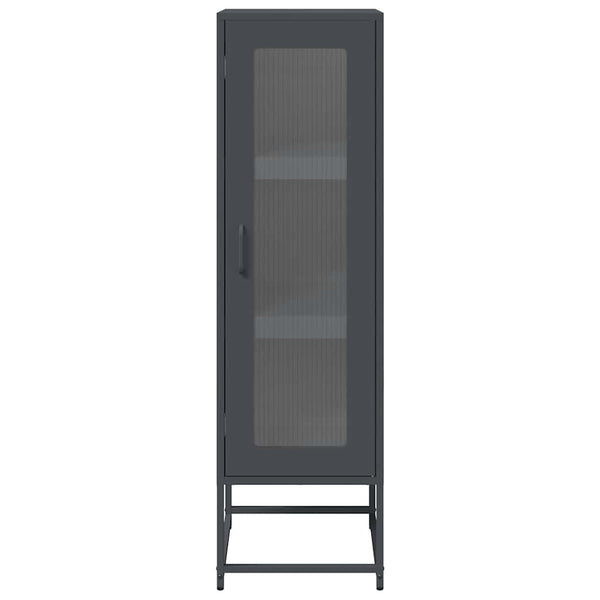 Antrasiitti highboard Saledin 36x39x123cm (kylmävalssattu teräs)