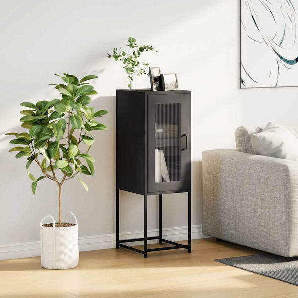 Musta senkki Pandelina 36x39x107cm (kylmävalssattu teräs)