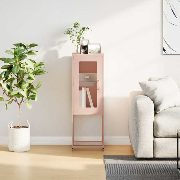 Pinkki senkki Pandelina 36x39x107cm (kylmävalssattu teräs)