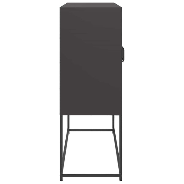 Musta senkki Nestaca 100,5x39x107cm (kylmävalssattu teräs)