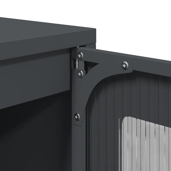 Antrasiitti senkki Nestaca 100,5x39x107cm (kylmävalssattu teräs)