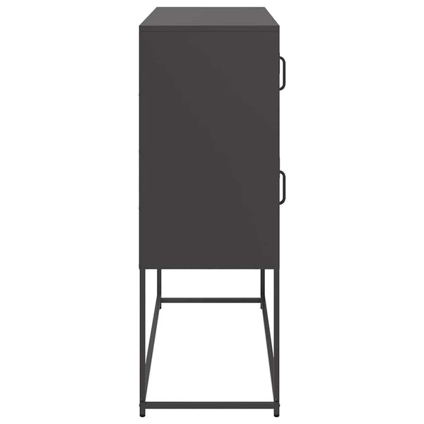 Musta senkki Labau 100,5x39x107cm (kylmävalssattu teräs)