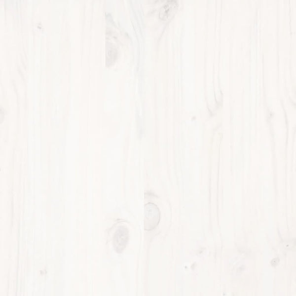 Sänky ilman patjaa valkoinen 120x200 cm täysi mänty