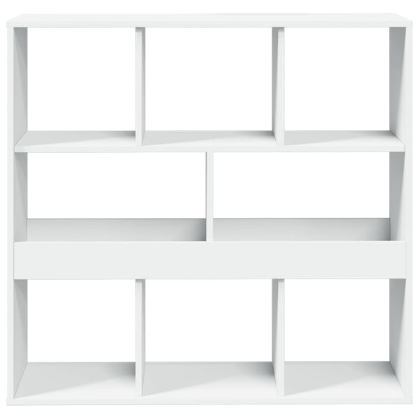 Kirjahylly/tilanjakaja valkoinen 100x33x94,5 cm