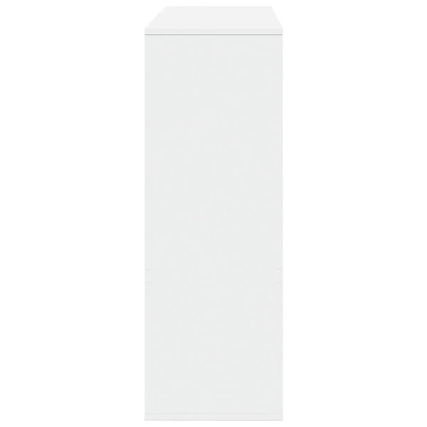 Kirjahylly/tilanjakaja valkoinen 100x33x94,5 cm