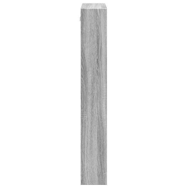 Seinäkaappi harmaa Sonoma 50x15x100 cm tekninen puu