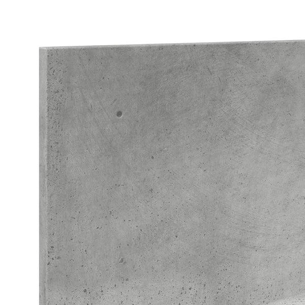 Seinäkaappi 70x16,5x30 cm betoninharmaa tekninen puu