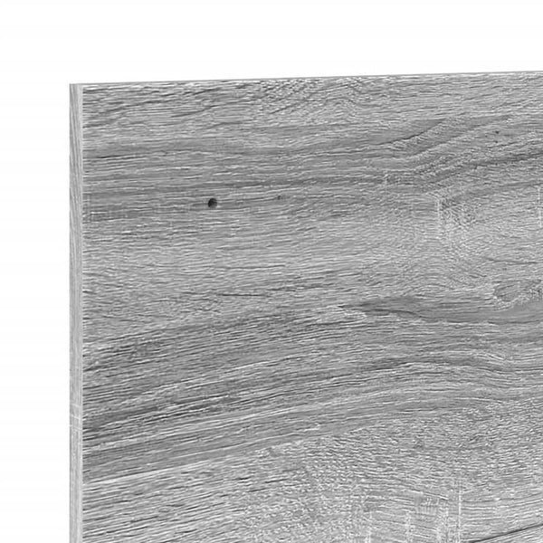 Seinäkaappi 70x16,5x30 cm harmaa Sonoma tekninen puu