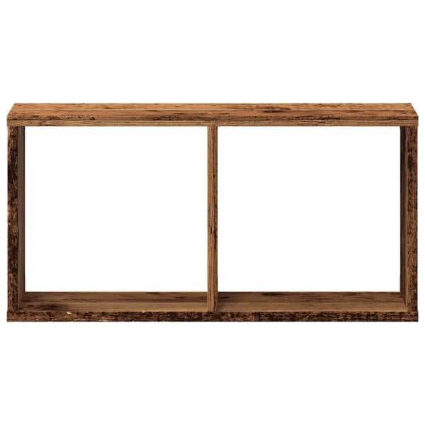 Seinäkaappi 60x16x30 cm vanha puu tekninen puu