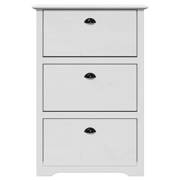 kenkäteline BODO Valkoinen 80x35x118 cm