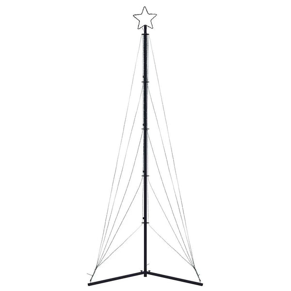 joulukuusenvalo 525 kylmän valkoista LED-valoa 300 cm