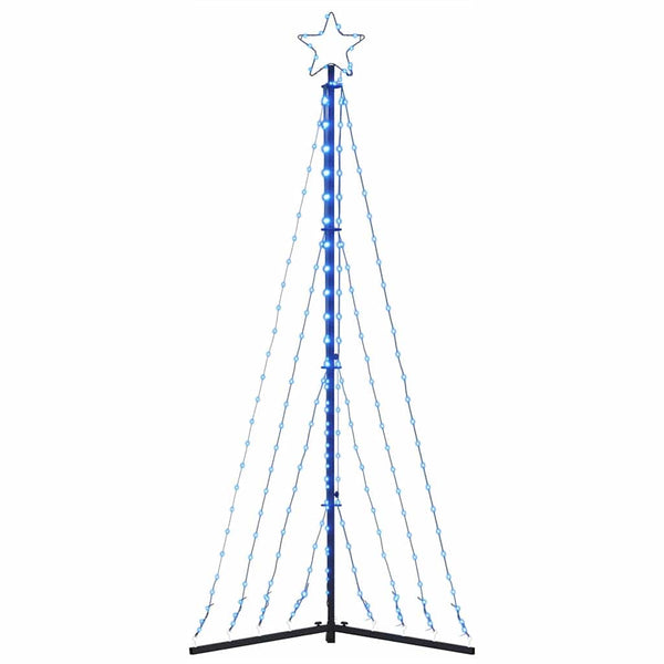 joulukuusenvalo 339 sinistä LED-valoa 180 cm