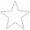 Jouluvalot Star Silhouette 115 LEDs Lämmin valkoinen