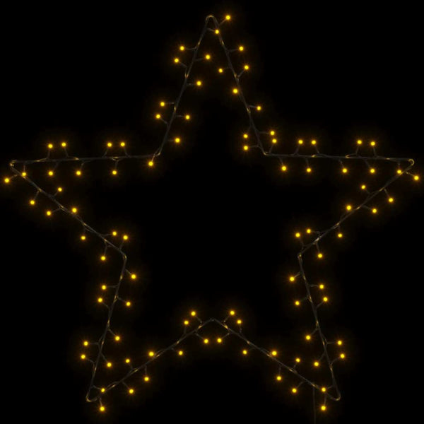 Jouluvalot Star Silhouette 115 LEDs Lämmin valkoinen