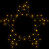 Lämmin valkoinen jouluvalot star silhouette Breana 80 LEDs