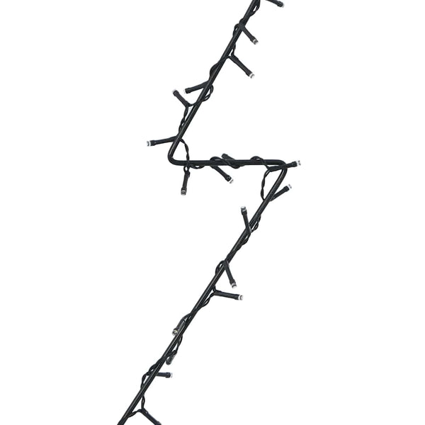 Lämmin valkoinen jouluvalot joulukuusi silhouette Scharlotte 115 LEDs