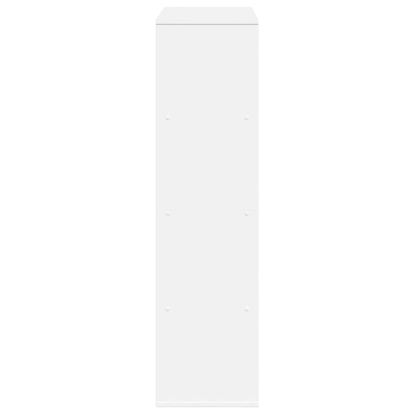 Kirjahylly valkoinen 100x33x125,5 cm tekninen puu