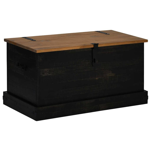 Musta säilytysarkku halden Hayes 91x48x47cm (mänty)