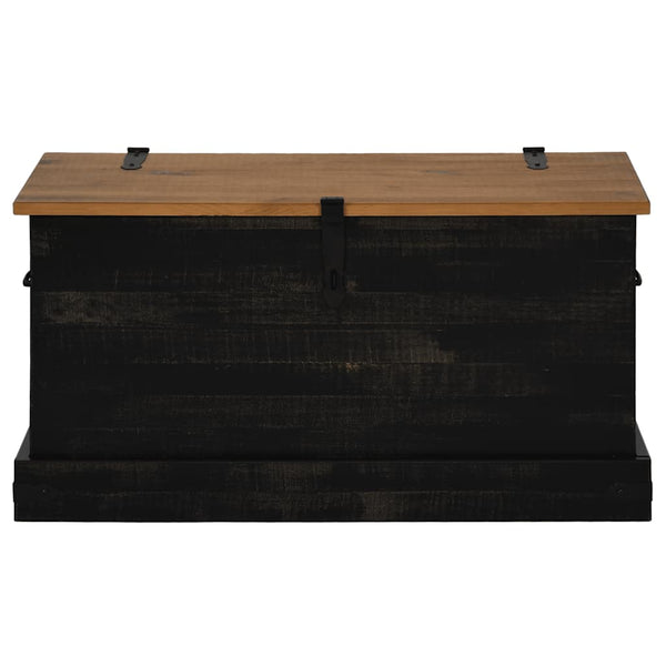 Musta säilytysarkku halden Hayes 91x48x47cm (mänty)