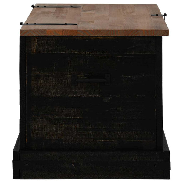 Musta säilytysarkku halden Hayes 91x48x47cm (mänty)