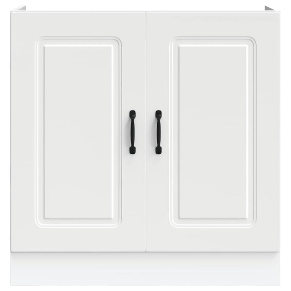 Valkoinen altaan pohjakaappi kalmar Tacue 80x46x81,5cm (puinen)
