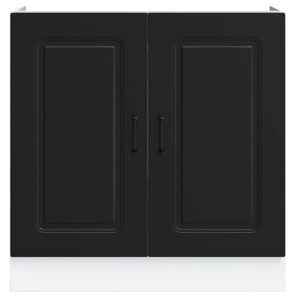 Musta altaan pohjakaappi kalmar Tacue 80x46x81,5cm (puinen)