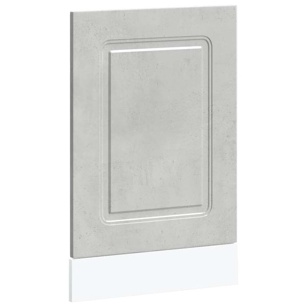 Betonin harmaa astianpesukonepaneeli kalmar Tacue 45x1,5x67cm