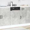 Betonin harmaa astianpesukonepaneeli kalmar Tacue 45x1,5x67cm
