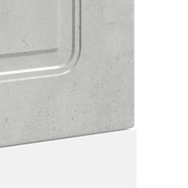 Betonin harmaa astianpesukonepaneeli kalmar Tacue 45x1,5x67cm