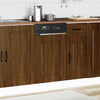 Ruskea tammi astianpesukonepaneeli kalmar Tacue 45x1,5x67cm