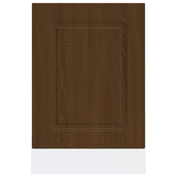 Ruskea tammi astianpesukonepaneeli kalmar Tacue 45x1,5x67cm