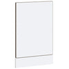 Ruskea tammi astianpesukonepaneeli kalmar Tacue 45x1,5x67cm
