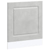 Harmaa astianpesukonepaneeli kalmar Tacue 60x1,5x67cm