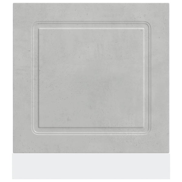 Harmaa astianpesukonepaneeli kalmar Tacue 60x1,5x67cm