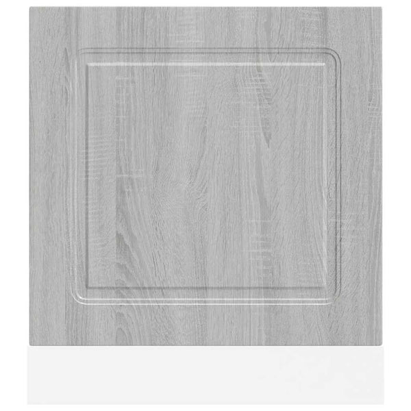Harmaa astianpesukonepaneeli kalmar Tacue 60x1,5x67cm