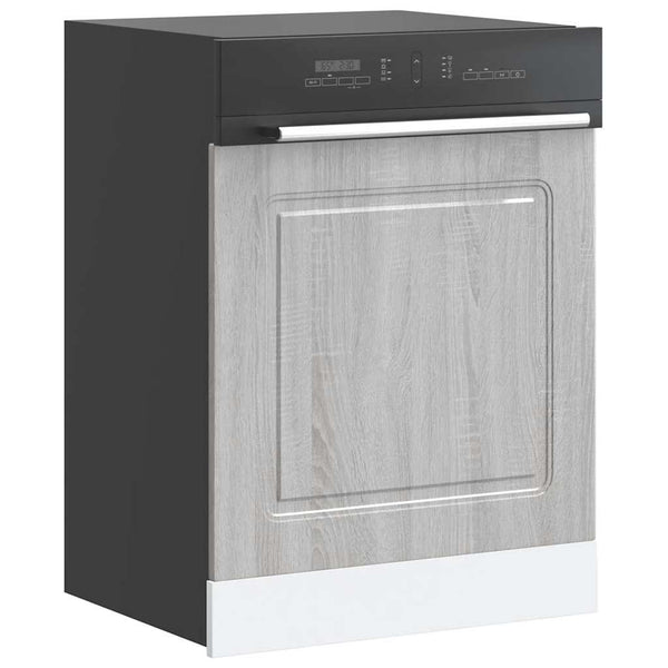 Harmaa astianpesukonepaneeli kalmar Tacue 60x1,5x67cm