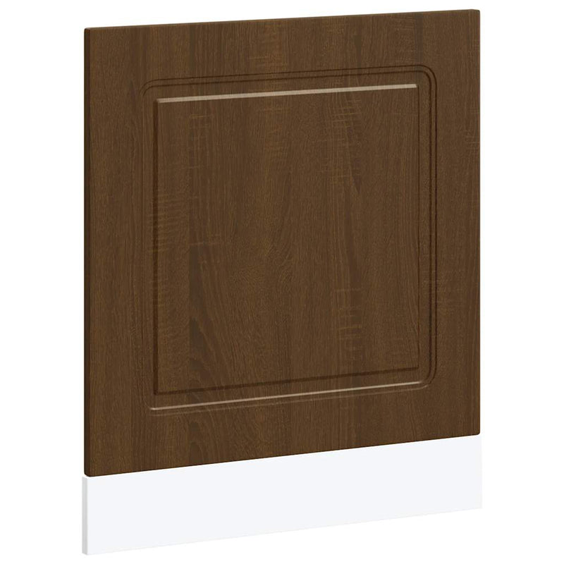 Ruskea tammi astianpesukonepaneeli kalmar Tacue 60x1,5x67cm