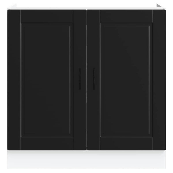 Musta altaan pohjakaappi "porto" Cristofie 80x46x81,5cm (puinen)